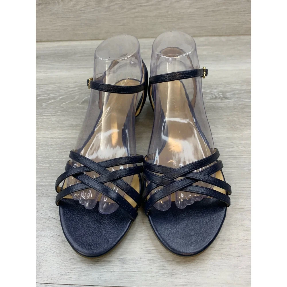 Talbots cropped leather all